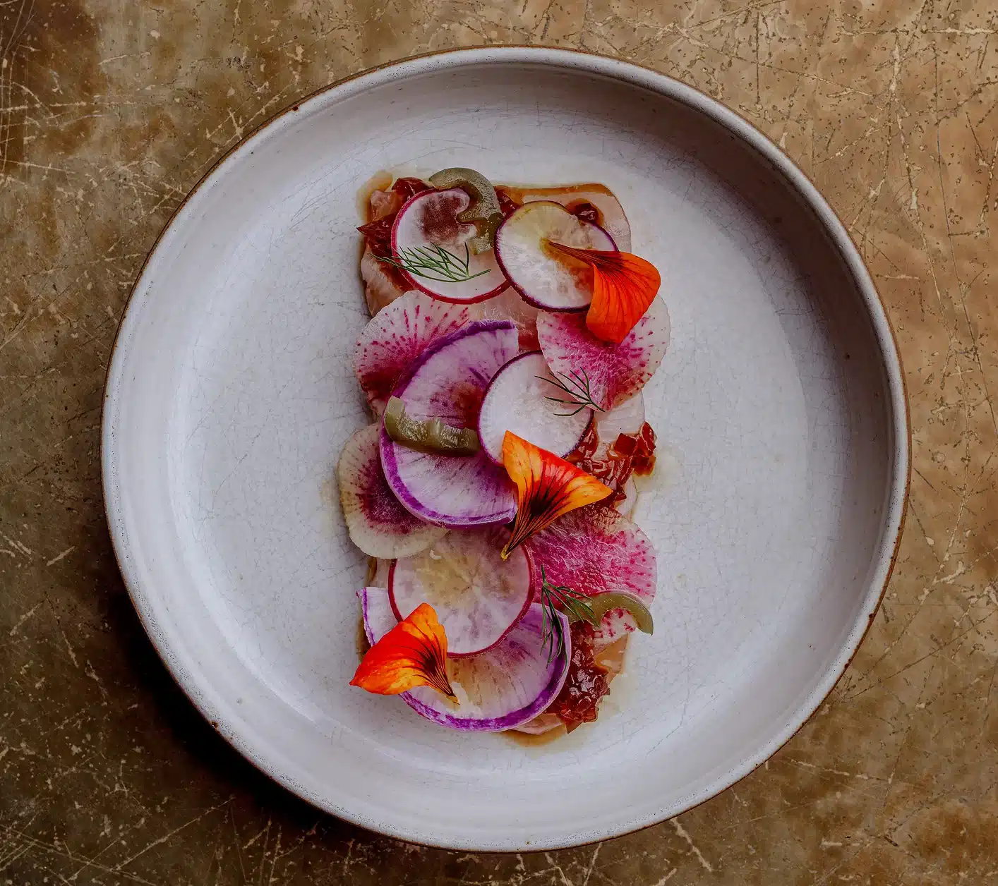 veuve clicquot set lunch menu image