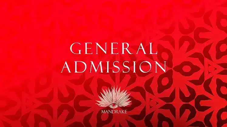 a red background with white text